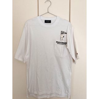 クリフメイヤー(KRIFF MAYER)のKRIFF MAYER SNOOPY 5分袖 ゆるチュニック Tシャツ(Tシャツ(半袖/袖なし))