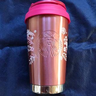 スターバックスコーヒー(Starbucks Coffee)のスタバ　2017 フラワーピンク　タンブラー(タンブラー)