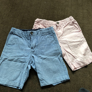 エイチアンドエム(H&M)の夏用ハーフパンツ　ピンクのみ　120サイズ H&M(パンツ/スパッツ)
