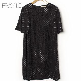 フレイアイディー(FRAY I.D)のFRAY I.D ドット　ワンピース(ミニワンピース)