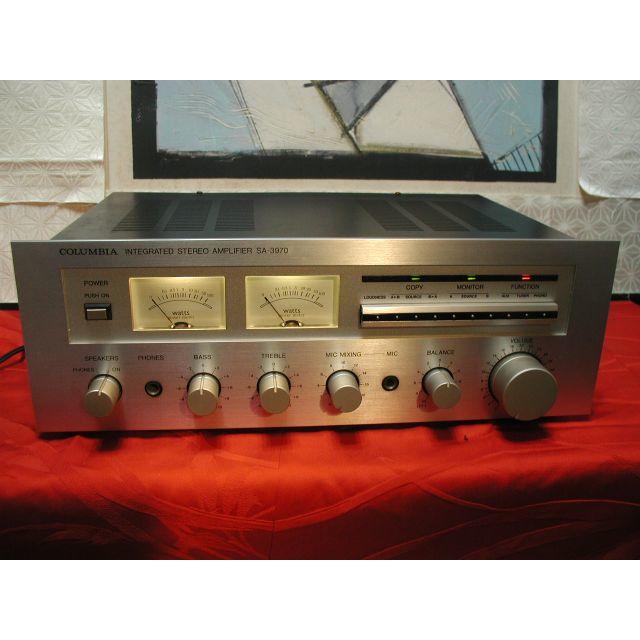 ☆COLUMBIA コロムビア SA-3970 プリメインアンプ動作良好です ☆COLUMBIA コロムビア SA-3970 プリメインアンプ動作良好です