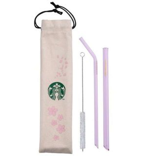 スターバックスコーヒー(Starbucks Coffee)の【国内発送】スターバックス　桜　ストローセット　スタバ　台湾　(その他)