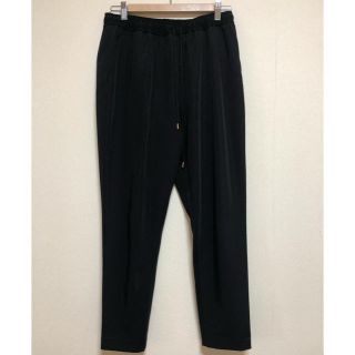 ユナイテッドアローズグリーンレーベルリラクシング(UNITED ARROWS green label relaxing)のユナイテッドアローズ　黒パンツ(クロップドパンツ)