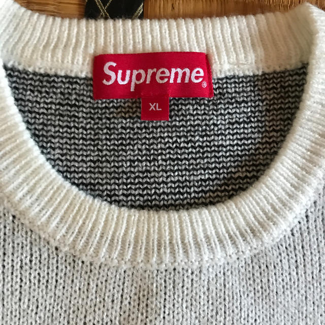 【20SS】Supreme New York Sweater ホワイト