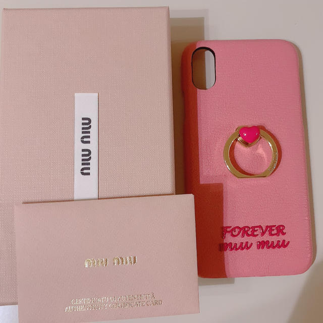 miumiu - miumiu iphoneケースの通販 by ゆめ ︎｜ミュウミュウならラクマ