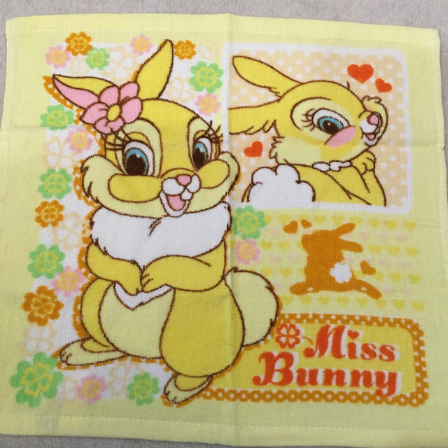 Disney(ディズニー)のDisney  Miss  Bunny  ハンドタオル エンタメ/ホビーのアニメグッズ(タオル)の商品写真