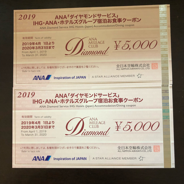 枚数、金額変更あり※ANA・ホテルズグループ宿泊お食事クーポン 枚数、金額変更あり※ANA・ホテルズグループ宿泊お食事クーポン
