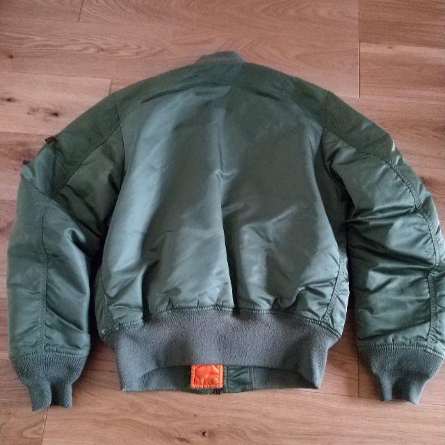 ALPHA INDUSTRIES(アルファインダストリーズ)のAlpha industries アルファインダストリーズ MA-1 Sサイズ メンズのジャケット/アウター(フライトジャケット)の商品写真