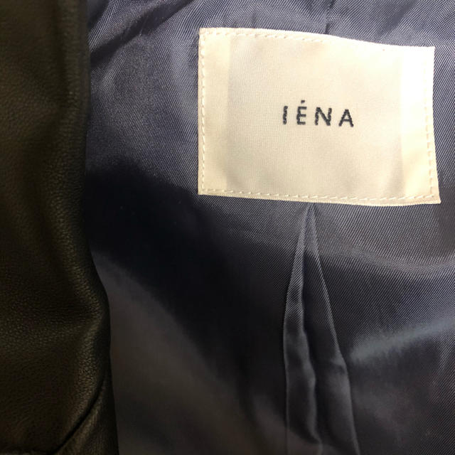 IENA(イエナ)のa様専用iena ラムライダースブルゾン レディースのジャケット/アウター(ライダースジャケット)の商品写真