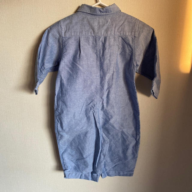 Ralph Lauren(ラルフローレン)のほぼ新品♡ラルフローレン♡デニムロンパース♡POLO キッズ/ベビー/マタニティのベビー服(~85cm)(ロンパース)の商品写真