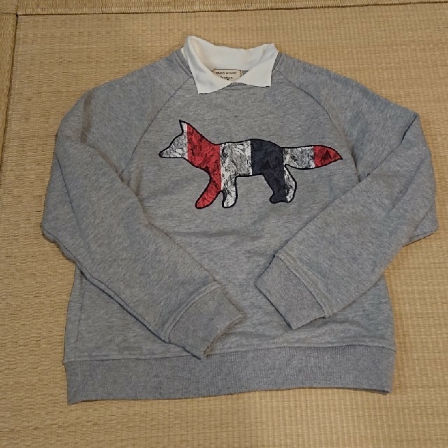 maison KITSUNE 襟つきスウェット