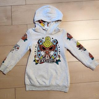 ヒステリックミニ(HYSTERIC MINI)のタトゥー パーカーワンピ(ワンピース)