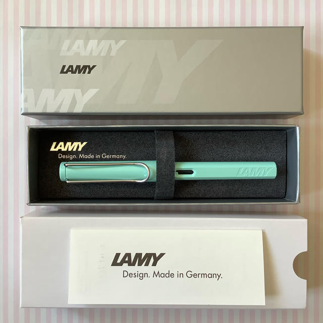 LAMY Safari Fountain Pen Blue Macaron 細字