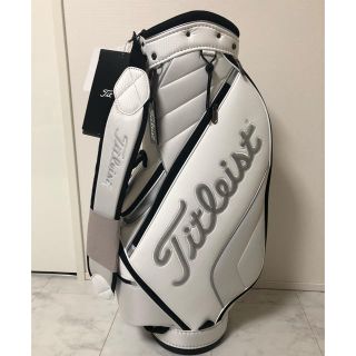 タイトリスト(Titleist)の早いもの勝ち☆ タイトリスト  キャディバッグ　ホワイト(バッグ)