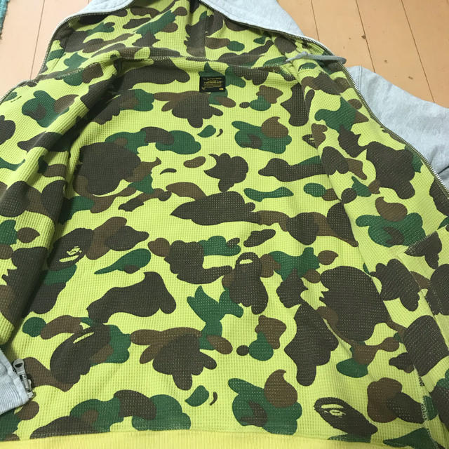 A BATHING APE リーバーシブルパーカー