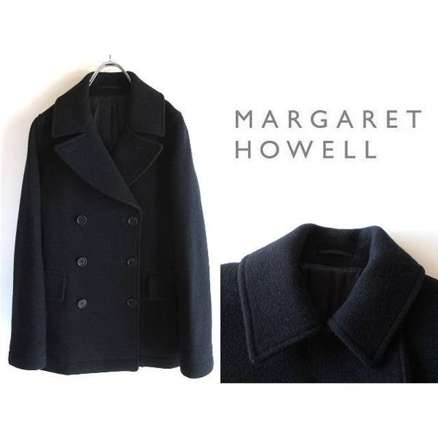 MARGARET HOWELL - 高級 マーガレットハウエル ウールカシミヤメルトン リーファージャケットの通販 by Rinnel's