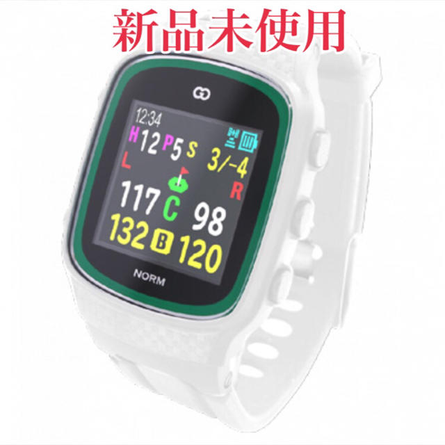 ☆新品 ゴルフウォッチ ノルム (距離測定器 ナビ GPS ) ☆新品 ゴルフウォッチ ノルム (距離測定器 ナビ GPS )