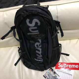 Supreme / シュプリーム バックパック ブラック2020SS