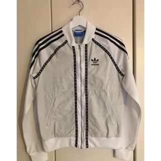 アディダス(adidas)のadidas×TOP SHOPジャージ(ノーカラージャケット)