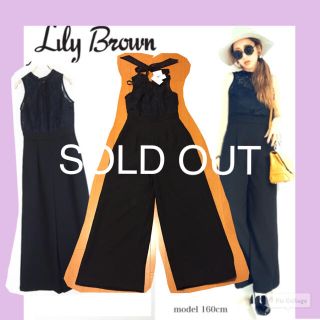 リリーブラウン(Lily Brown)の新品タグ付き♡レースコンビネゾン♡(サロペット/オーバーオール)