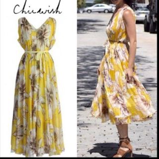 シックウィッシュ(Chicwish)のワキシワンピ(ロングワンピース/マキシワンピース)