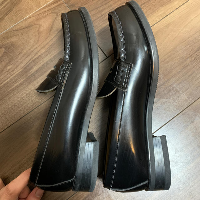 HARUTA(ハルタ)のHARUTA ローファー　黒　ブラック　25 EEE レディースの靴/シューズ(ローファー/革靴)の商品写真