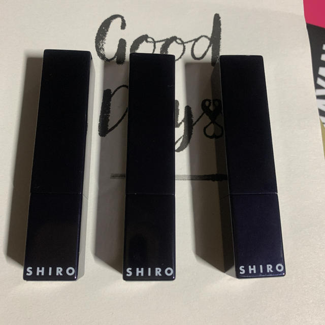 shiro(シロ)のシロ　リップスティック　３点セット コスメ/美容のベースメイク/化粧品(口紅)の商品写真