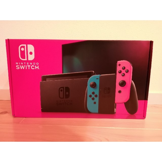 新モデル Nintendo Switch ネオン本体 (ニンテンドースイッチ)