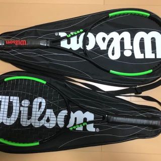 ウィルソン(wilson)の【新品と美品】ウィルソンブレード98S CV 2本セット グリップ３(ラケット)