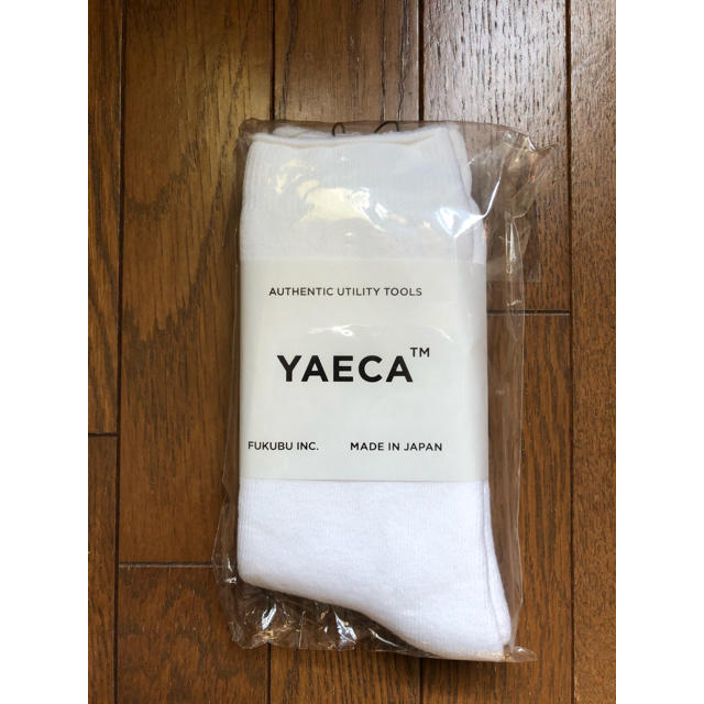 YAECA(ヤエカ)の新品未使用　ヤエカコットンソックス　22〜24cm レディースのレッグウェア(ソックス)の商品写真