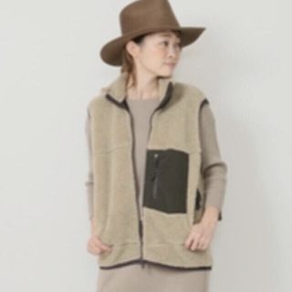 新品 Deuxieme classe ボアベスト◆未使用