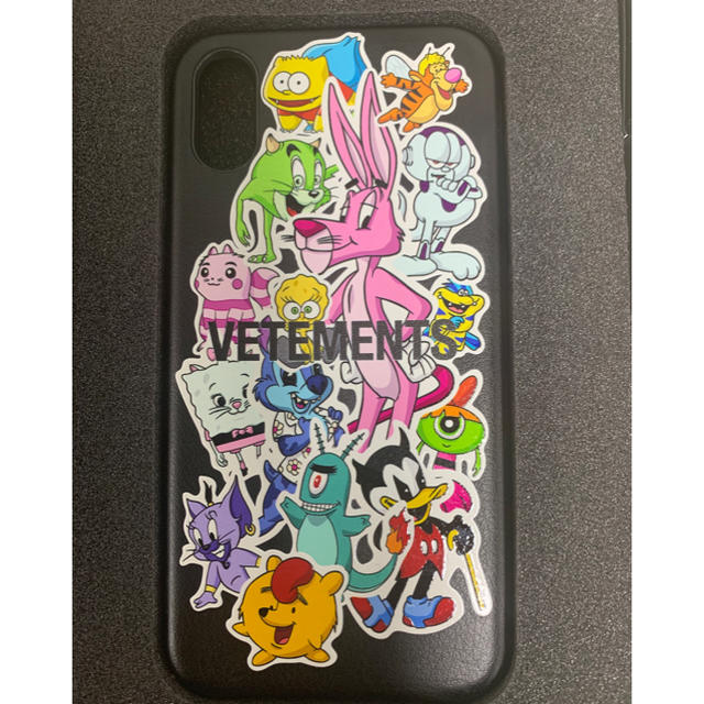 VETEMENTS iPhone xs ケース　エディターズノート　新品　未使用の通販