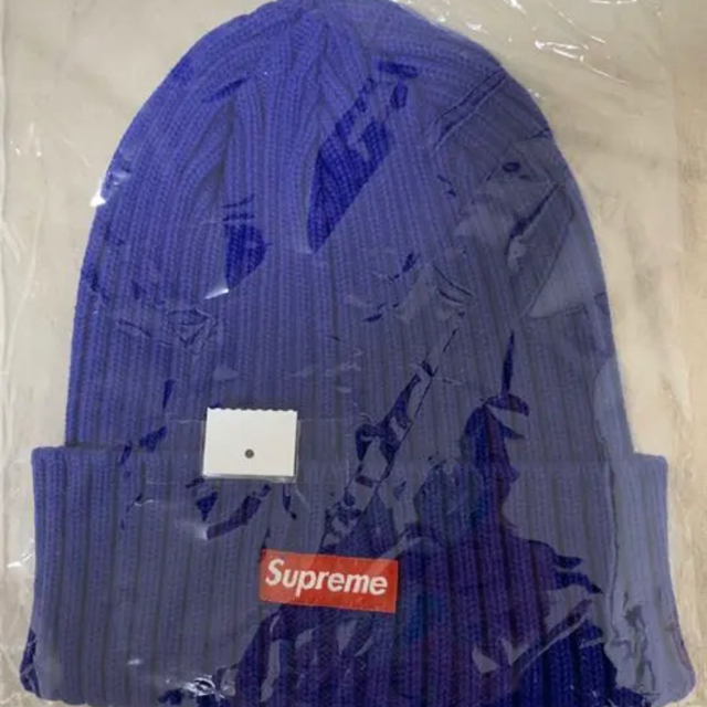 Supreme(シュプリーム)の専用supreme overdyed beanie dark royal メンズの帽子(ニット帽/ビーニー)の商品写真