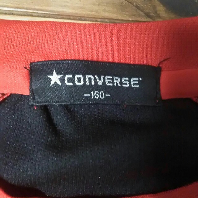 CONVERSE(コンバース)のCONVERSE 160 未使用値下げ キッズ/ベビー/マタニティのキッズ服男の子用(90cm~)(Tシャツ/カットソー)の商品写真