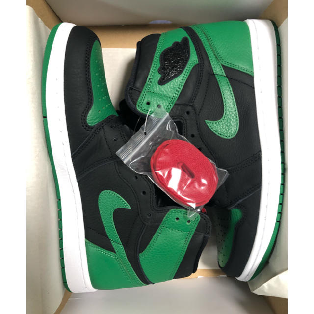 NIKE AIR JORDAN1 HIGH BLACK PINEGREEN 28