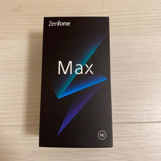 エイスース(ASUS)のZonfone Max m2 スペースブルー simフリー 新品未開封(スマートフォン本体)