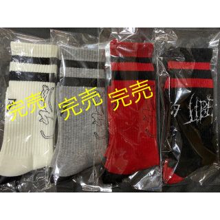 クライミー(CRIMIE)の送料込★新品★MSML★レア★ソックス★ptp★ボーンズ★BONEZ★ライン(ソックス)