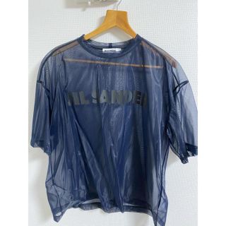 ジルサンダー(Jil Sander)のジルサンダー　シースルー　ナイロン　T(Tシャツ/カットソー(半袖/袖なし))