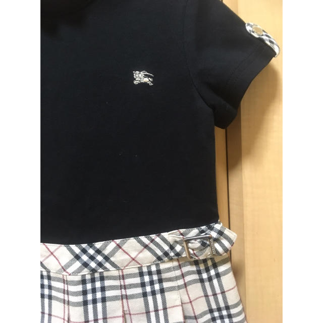 BURBERRY(バーバリー)のBurberry ワンピース　女の子用100cm スカートノヴァチェック柄 キッズ/ベビー/マタニティのキッズ服女の子用(90cm~)(ワンピース)の商品写真