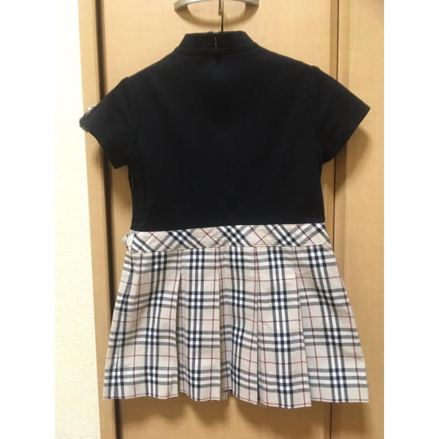 BURBERRY(バーバリー)のBurberry ワンピース　女の子用100cm スカートノヴァチェック柄 キッズ/ベビー/マタニティのキッズ服女の子用(90cm~)(ワンピース)の商品写真