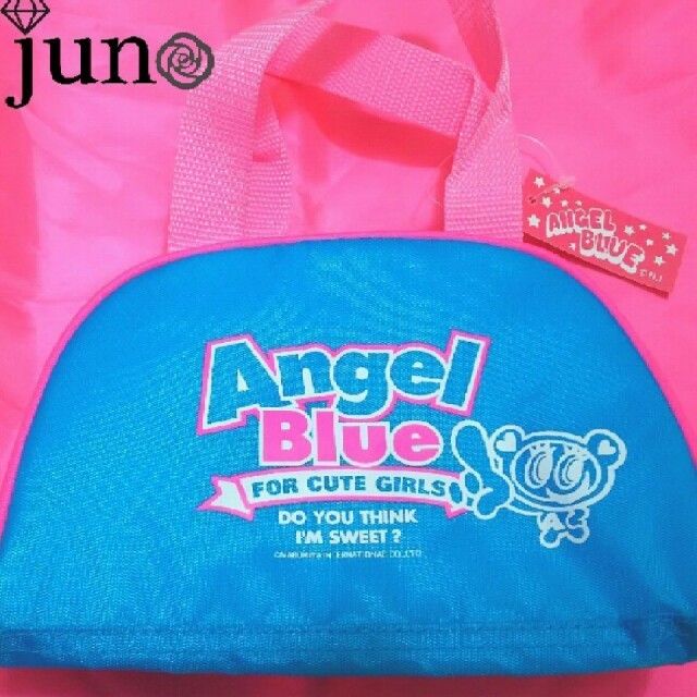 angelblue(エンジェルブルー)のエンジェルブルー 保冷 保温 ランチ バッグ  ピンク ブルー 水色 クーラー レディースのバッグ(トートバッグ)の商品写真