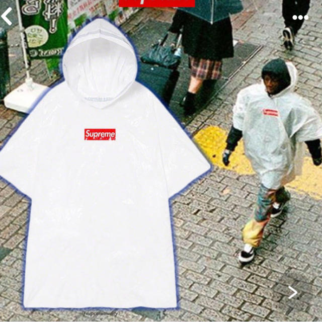 Supreme(シュプリーム)のシュプリーム　supreme レインコート　値下げ メンズのトップス(Tシャツ/カットソー(七分/長袖))の商品写真