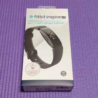 名品 Fitbit inspire HR フィットビット(トレーニング用品)