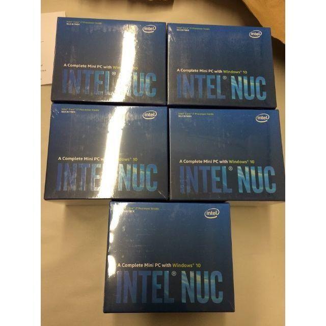 【人気商品！】 《5個セット販売》INTEL BOXNUC8I7BEKQA NUC デスクトップ型PC