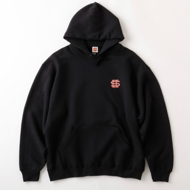 希少 逆タグ SEESEE ORIGINAL LOGO HOODIE XL メンズのトップス(パーカー)の商品写真