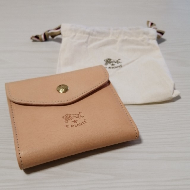 IL BISONTE(イルビゾンテ)のイルビゾンテ 二つ折り財布 がま口財布 レディースのファッション小物(財布)の商品写真