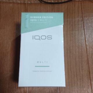 アイコス(IQOS)の値下げnew IQOS3 MULTI アイコス3　グリーン新品 未使用 未登録 (タバコグッズ)