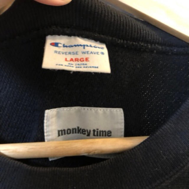 Champion(チャンピオン)のmonkey time 別注 Champion スウェット メンズのトップス(スウェット)の商品写真