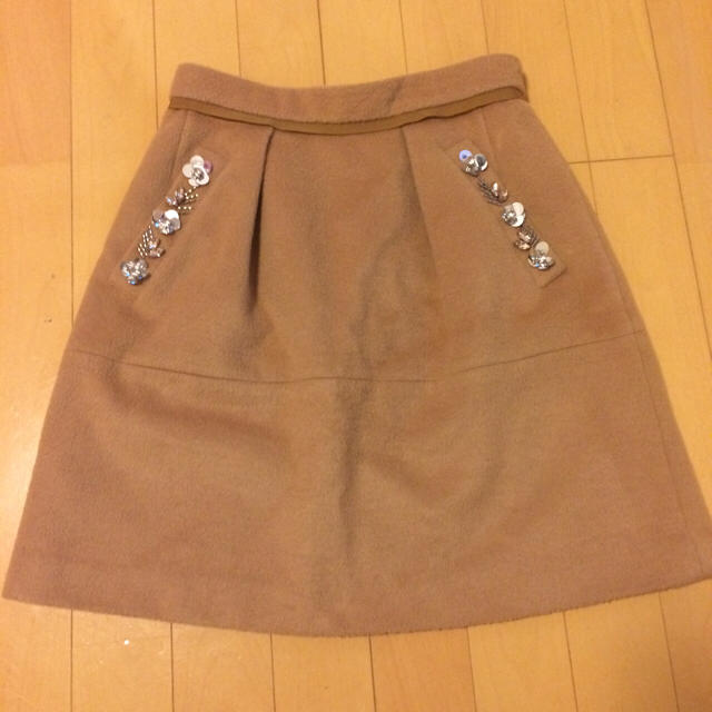 激安特価  Apuweiser-riche - ♡Apuポケットビジュータックスカート♡ ミニスカート