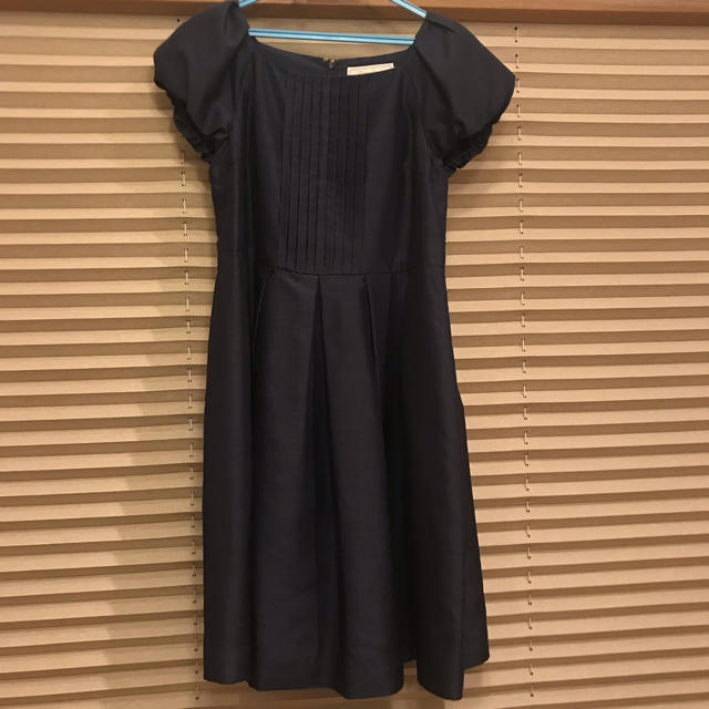 Couture Brooch(クチュールブローチ)の紺色ドレス レディースのフォーマル/ドレス(ミディアムドレス)の商品写真